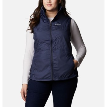 Columbia Ženske Prsluci - Mix It Around II Plus Size Tamnoplave | XJEQ-06372